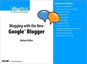 Book Blogging with the New Google Blogger (Digital Short Cut) free
