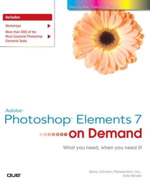 Book Adobe Photoshop Elements 7 on Demand free