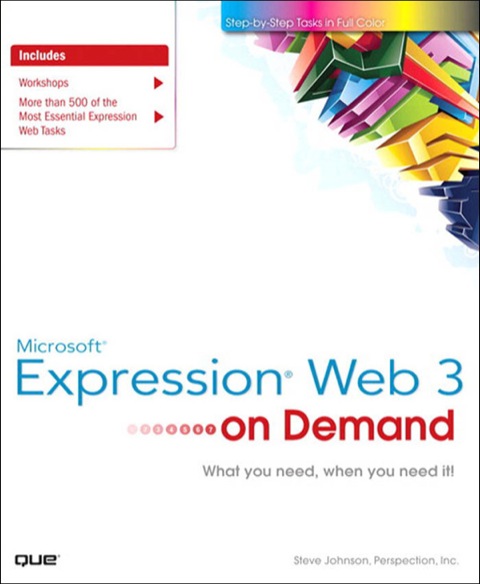 Book Microsoft Expression Web 3 On Demand free