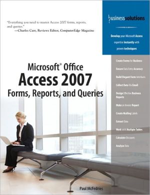 Book Microsoft Office Access 2007 Forms, Reports, and Queries free