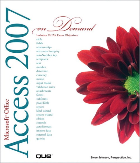 Book Microsoft Office Access 2007 On Demand free