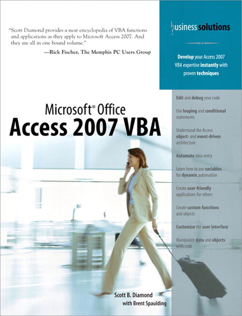 Book Microsoft Office Access 2007 VBA free