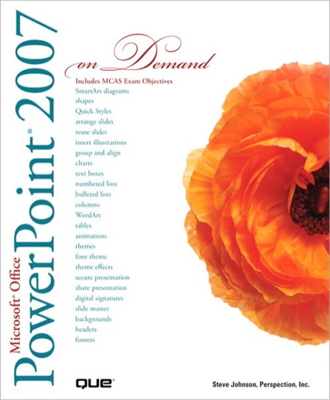 Book Microsoft Office PowerPoint 2007 On Demand free