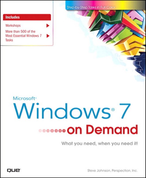 Book Microsoft Windows 7 On Demand free