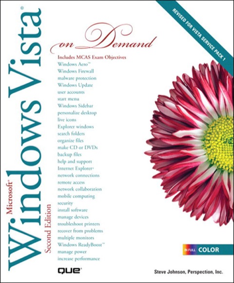 Book Microsoft Windows Vista On Demand free