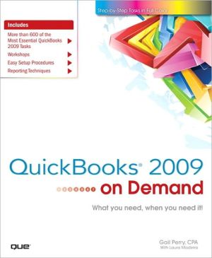Book QuickBooks 2009 on Demand free