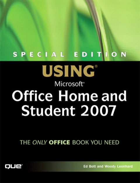 Book Special Edition Using Microsoft Office Home and Student 2007 free
