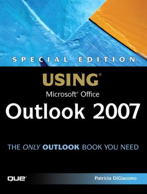 Book Special Edition Using Microsoft Office Outlook 2007 free