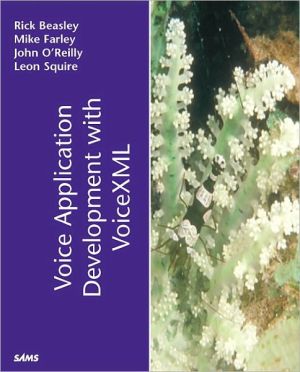 Book Voice Application Development with VoiceXML (Sams White Book) free