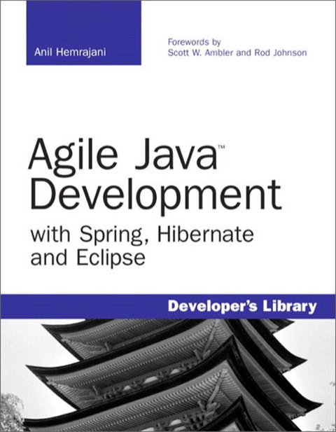 Book Agile Java Development with Spring, Hibernate and Eclipse free