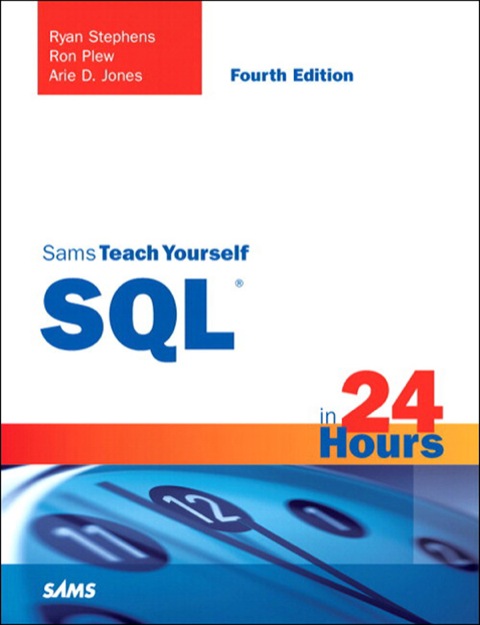Book Sams Teach Yourself SQL in 24 Hours free