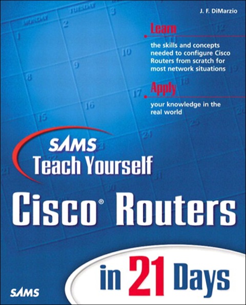 Book Sams Teach Yourself Cisco Routers in 21 Days free
