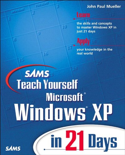 Book Sams Teach Yourself Microsoft Windows XP in 21 Days free