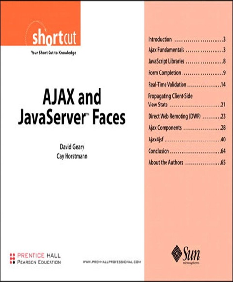 Book AJAX and JavaServer Faces (Digital Short Cut) free