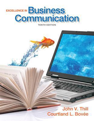 Book Excellence in Business Communication (10th Edition) free