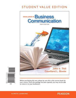 Book Excellence in Business Communication: Student Value Edition free
