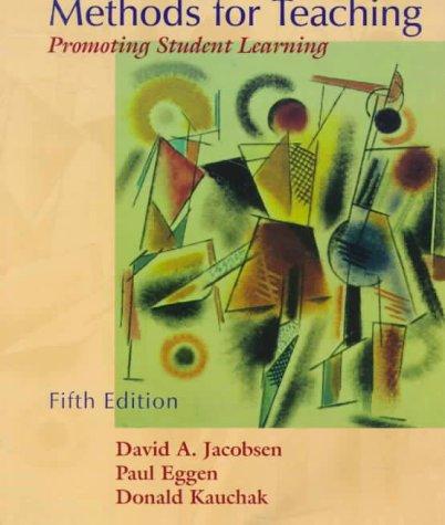 Book Methods for Teaching: Promoting Student Learning free