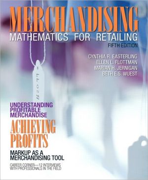 Book Merchandising Mathematics for Retailing (Myfashionkit) free