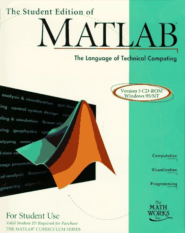 Book The Student Edition of Matlab: Version 5 Cd-Rom Windows 95/Nt : The Language of Technical Computing free