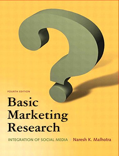 Book Basic Marketing Research (2-downloads) free