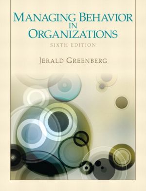Book Managing Behavior in Organizations free