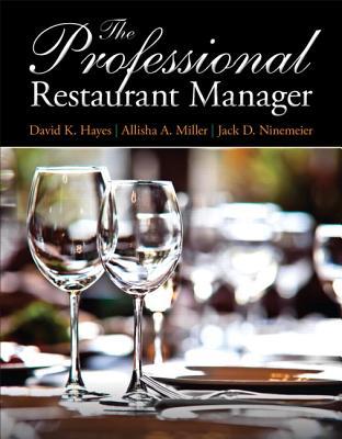 Book Professional Restaurant Manager, The (Myculinarylab) free