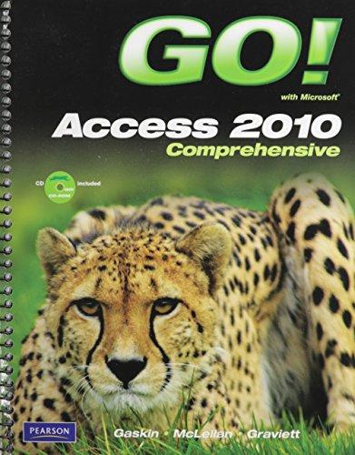Book Go! with Microsoft Access 2010, Comprehensive free