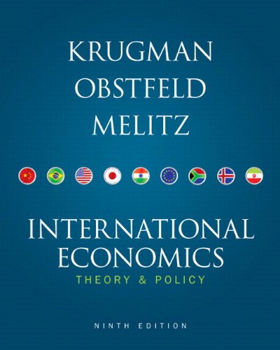 Book International Economics: Theory & Policy free