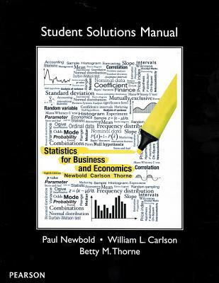 Book Student Solutions Manual for Statistics for Business and Economics free