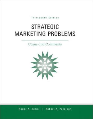 Book Strategic Marketing Problems: Cases and Comments, 13th Edition free