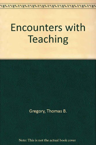Book Encounters with teaching;: A microteaching manual free
