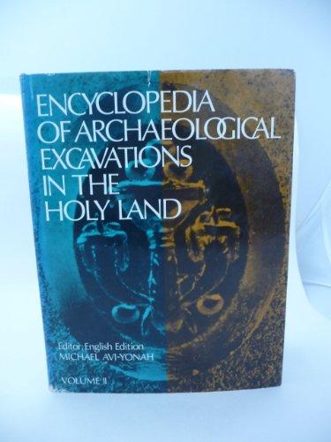 Book Encyclopedia of Archaeological Excavations in the Holy Land (Vol. 2 of 4) free
