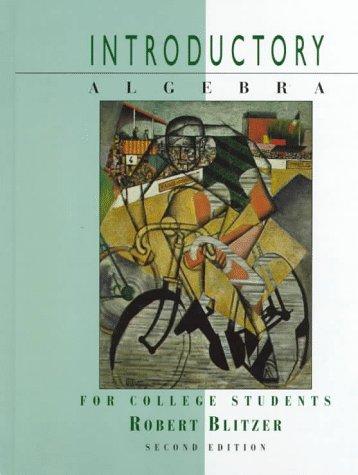 Book Introductory Algebra for College Students (2nd Edition) free