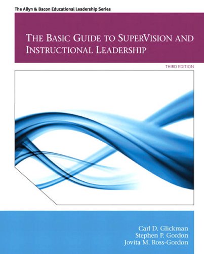 Book Basic Guide to SuperVision and Instructional Leadership, The (2-downloads) (Allyn & Bacon Educational Leadership) free