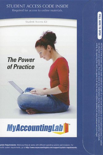 Book Financial & Managerial Accounting: Myaccountinglab Course (MyAccountingLab (Access Codes)) free