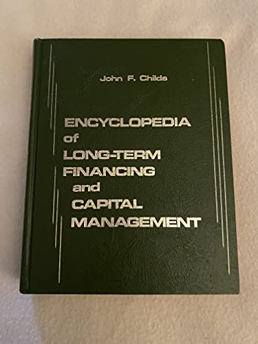 Book Encyclopedia of long-term financing and capital management free