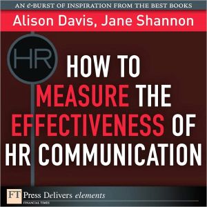 Book How to Measure the Effectiveness of HR Communication free