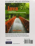 Book Student Value Edition for Java: An Introduction to Problem Solving and Programming Plus MyProgrammingLab with Pearson eText -- Access Card Package (6th Edition) free
