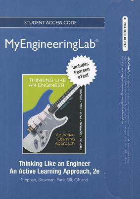 Book New Myengineeringlab with Pearson Etext -- Access Card -- For Thinking Like an Engineer: An Active Learning Approach free