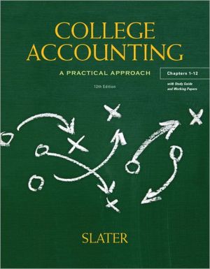 Book Studyguide for College Accounting Chapters 1-12 by Slater, Jeffrey, ISBN 9780132772174 by Cram101 Textbook Reviews (2013-08-16) Paperback free