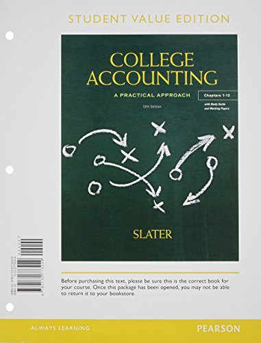 Book College Accounting Chapers 1-12, Student Value Edition (12th Edition) free