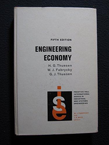 Book Engineering economy (Prentice-Hall international series in industrial and systems engineering) free