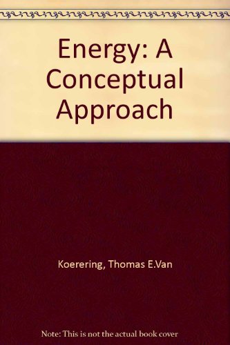 Book Energy : A Conceptual Approach free