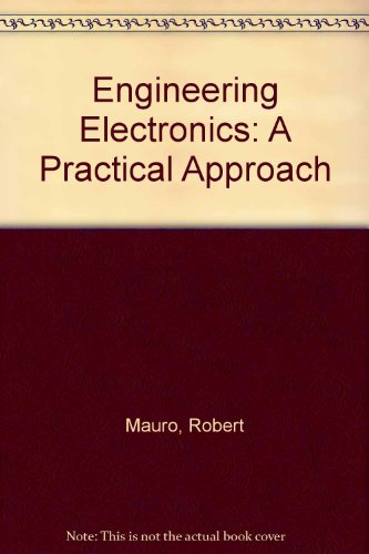 Book Engineering Electronics: A Practical Approach free