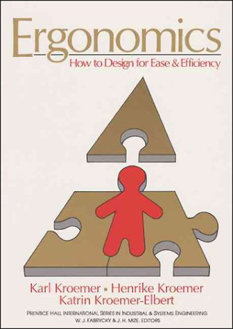 Book Ergonomics: How to Design for Ease and Efficiency free