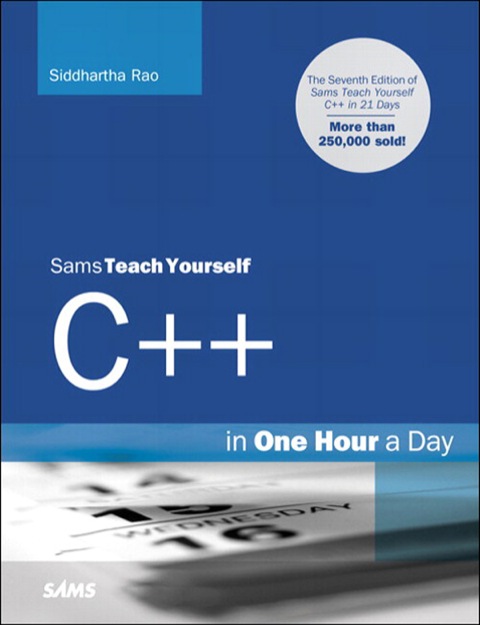 Book Sams Teach Yourself C++ in One Hour a Day free