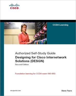Book Designing for Cisco Internetwork Solutions (DESGN) (Authorized CCDA Self-Study Guide) (Exam 640-863) free