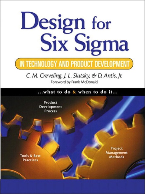 Book Design for Six Sigma in Technology and Product Development free