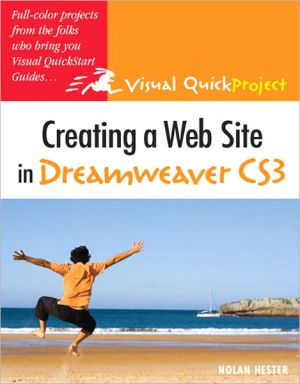 Book Creating a Web Site in Dreamweaver CS3: Visual QuickProject Guide free