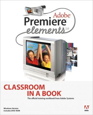 Book Adobe Premiere Elements 2.0 Classroom in a Book free